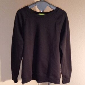 EUC Time and Tru Classic Black Sweatshirt Size Large